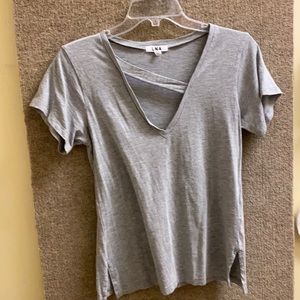 LNA gray tshirt, size xs